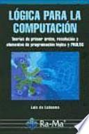 libro Lógica Para La Computación
